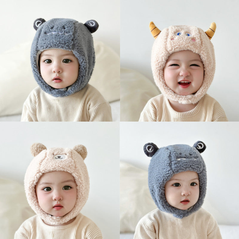 Bébé Ushanka Protection contre le vent Protection contre l'épaississement