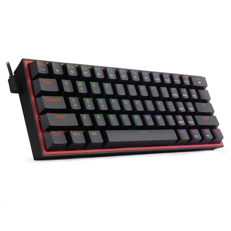 Clavier mécanique filaire RGB léger double casquette