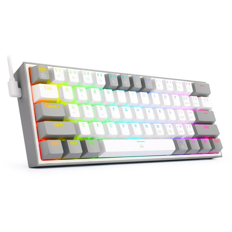 Clavier mécanique filaire RGB léger double casquette