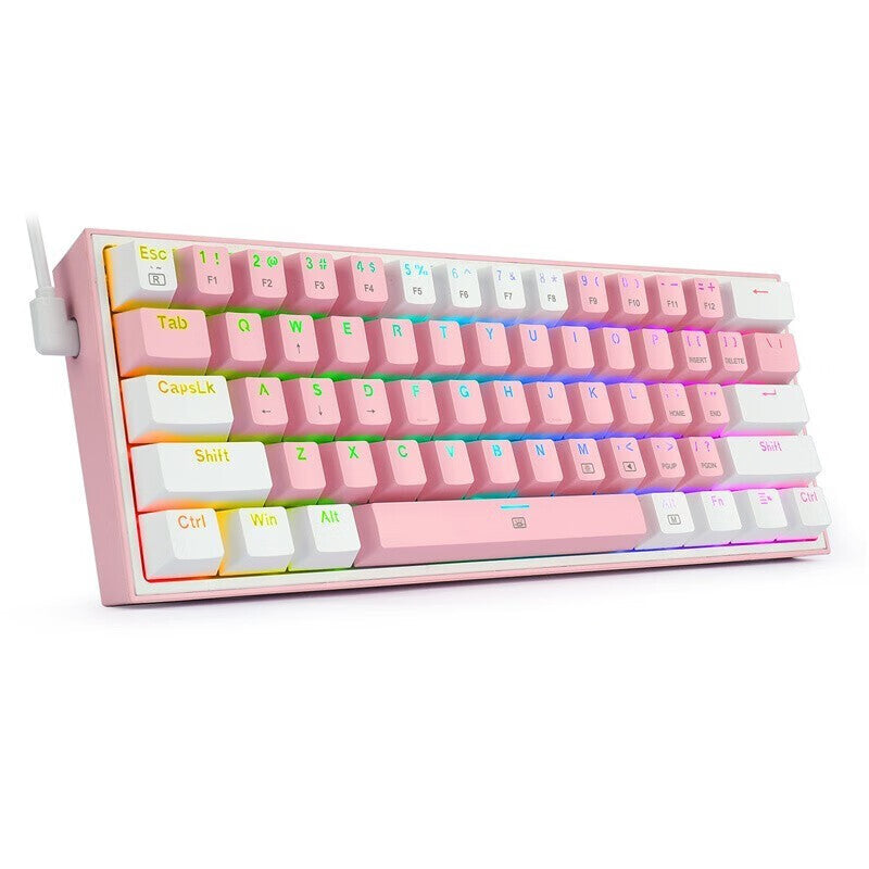 Clavier mécanique filaire RGB léger double casquette