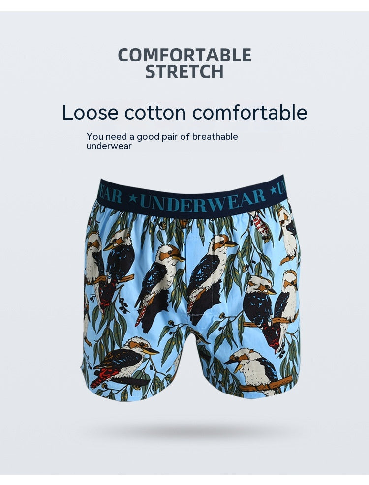 Sous-vêtements Hommes Coton Boxer Loose Respirant
