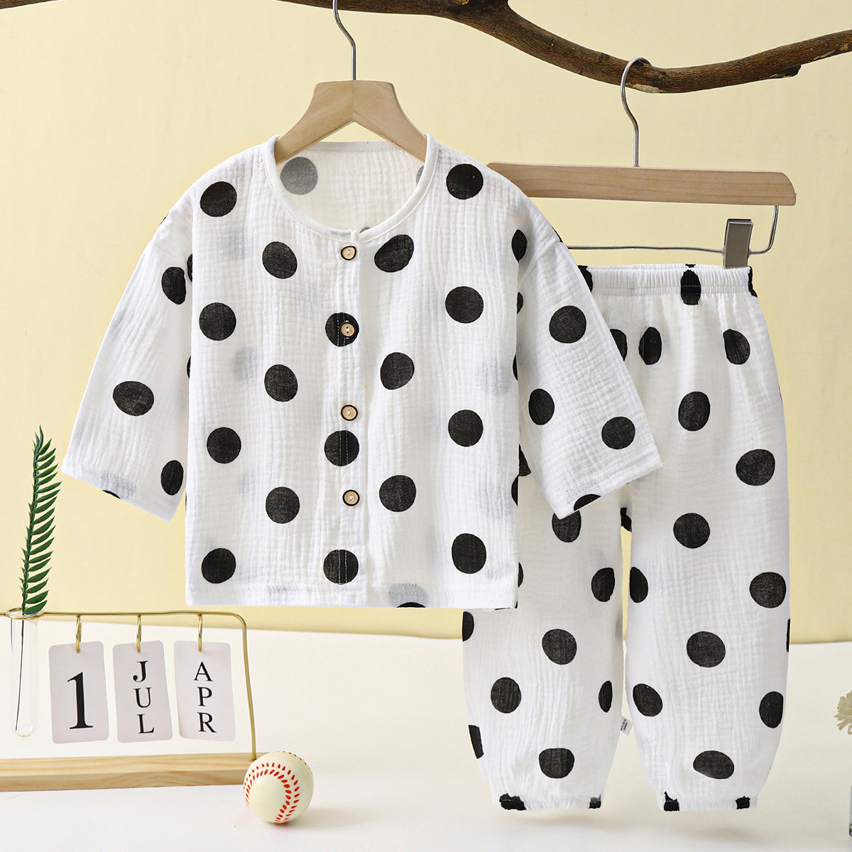 Garçons Top et Pantalons en coton manches longues