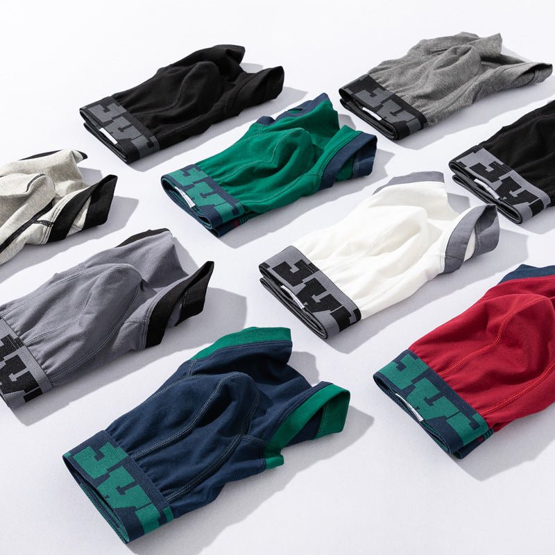 Boxers pour hommes Coton Basse taille