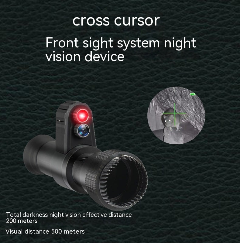 Instrument de vision nocturne du télescope infrarouge monoculaire monté sur la tête