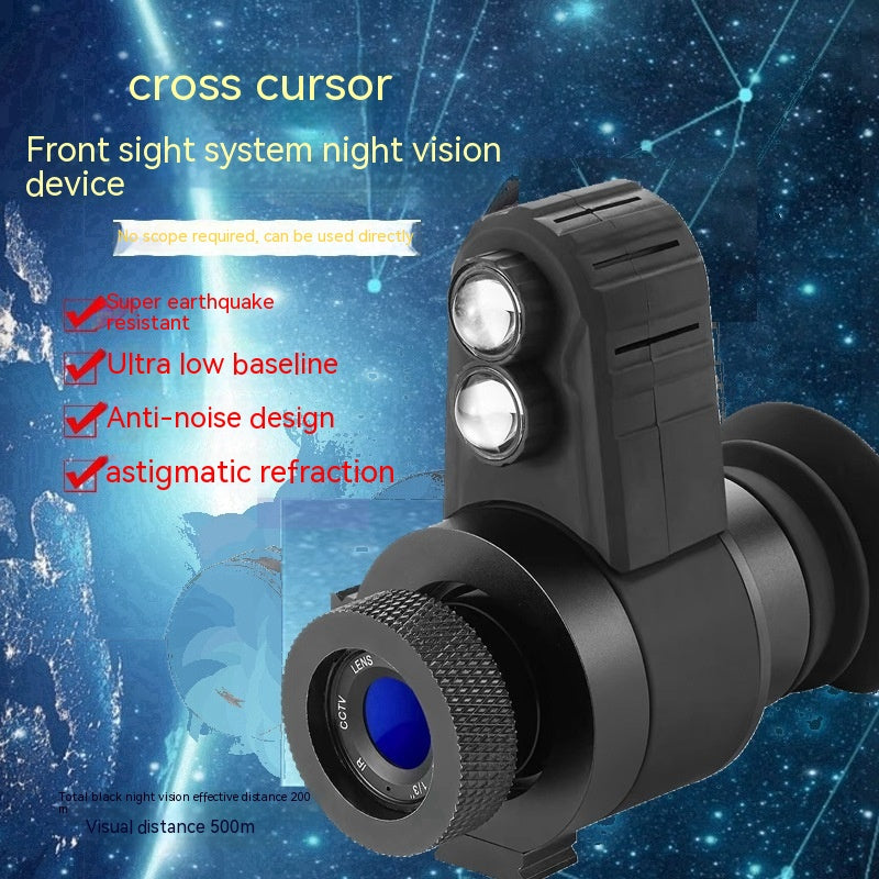 Instrument de vision nocturne du télescope infrarouge monoculaire monté sur la tête