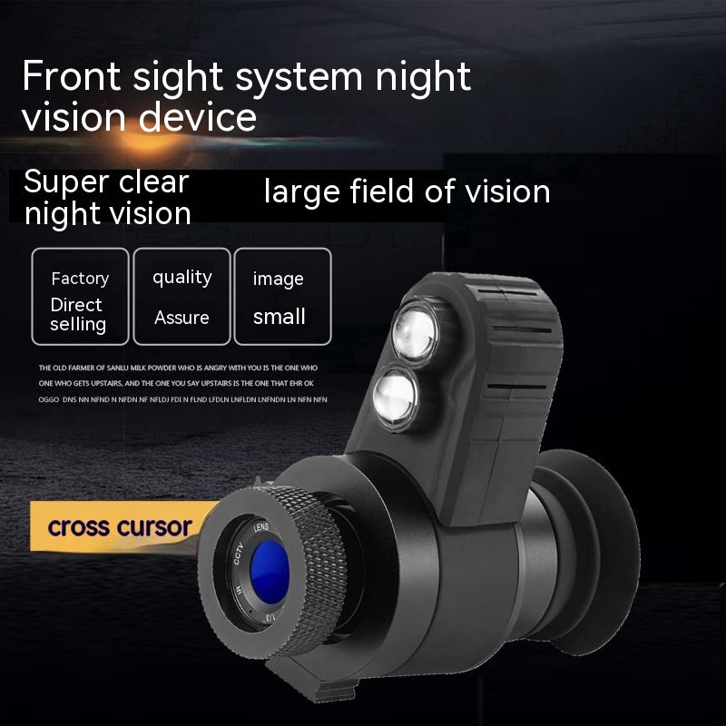 Instrument de vision nocturne du télescope infrarouge monoculaire monté sur la tête