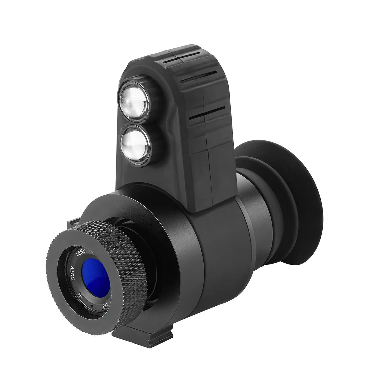 Instrument de vision nocturne du télescope infrarouge monoculaire monté sur la tête