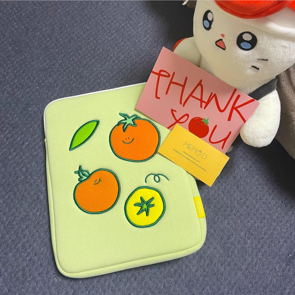 Carnet de notes brodés pour tablettes de tomates intérieures