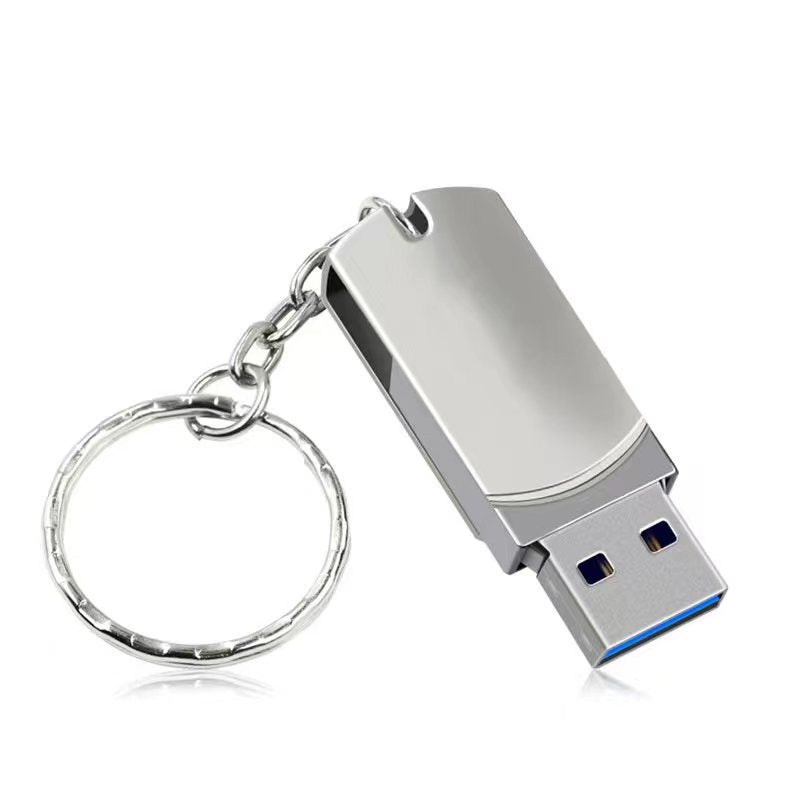 Disque USB 16g Petit gras Rotation métallique haute vitesse