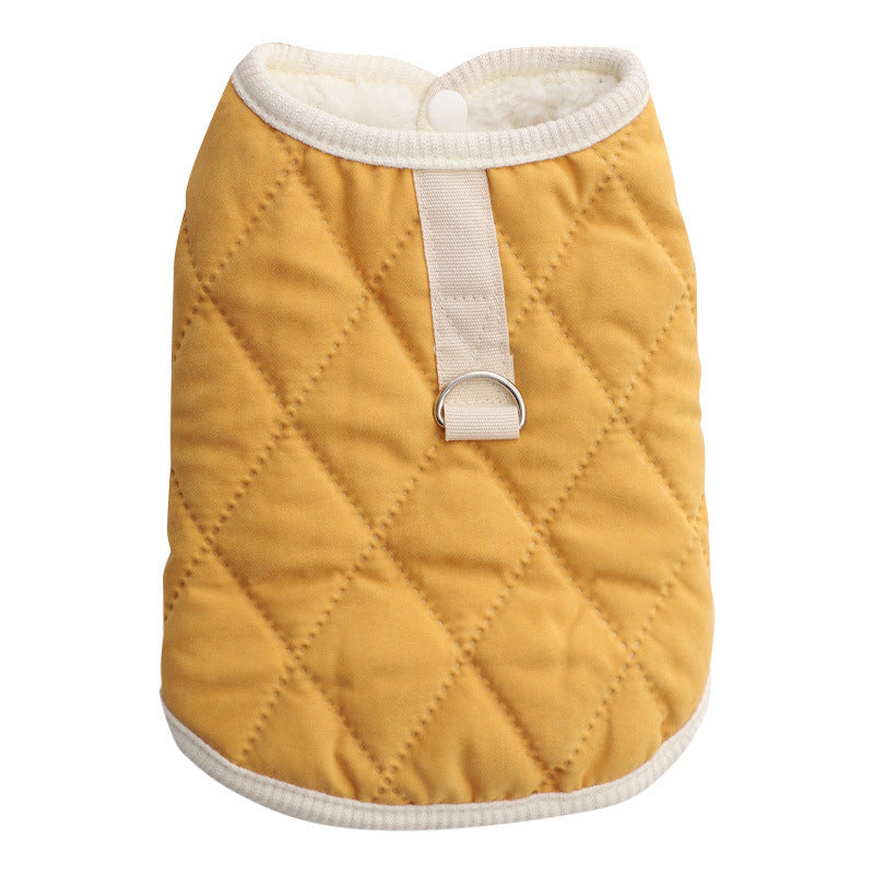 Automne et hiver Schnauzer Teddy Bichon Vest Manteau de petit chien