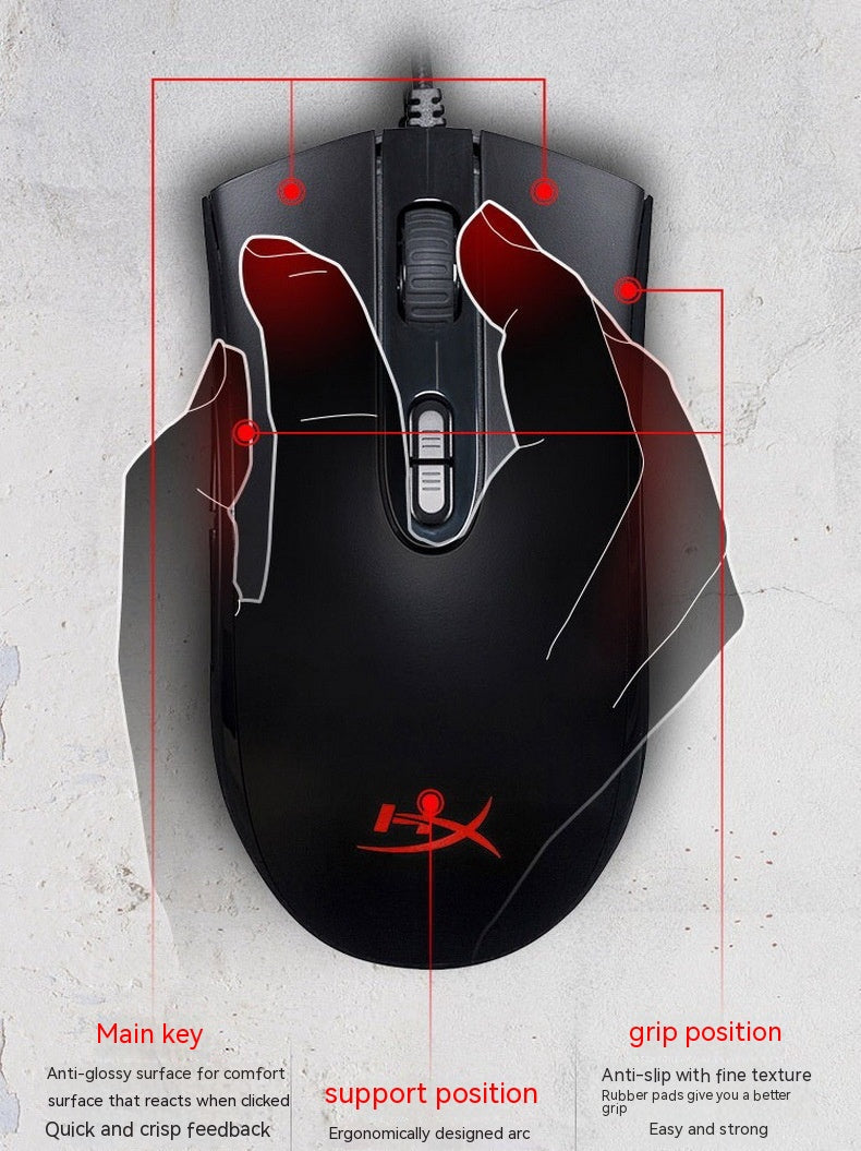 Extrêmement inconnu Pulse RGB Souris de jeu filaire applicable aux sports électroniques Pulsefirecore
