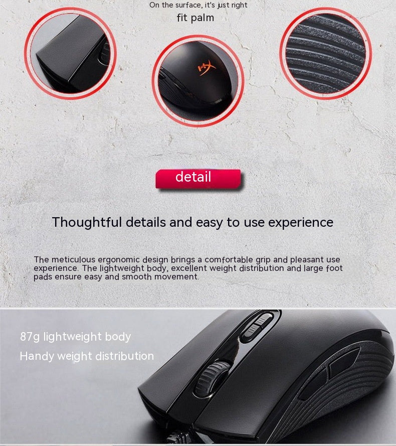 Extrêmement inconnu Pulse RGB Souris de jeu filaire applicable aux sports électroniques Pulsefirecore