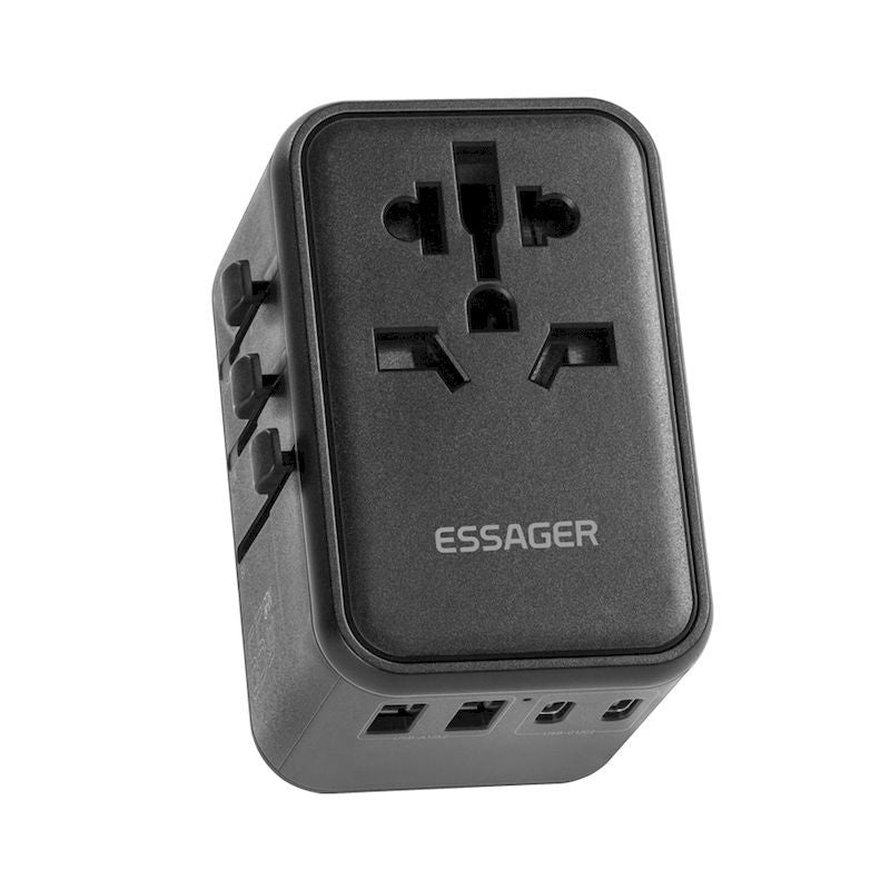 Convertisseur universel de prise de voyage de chargeur 65W
