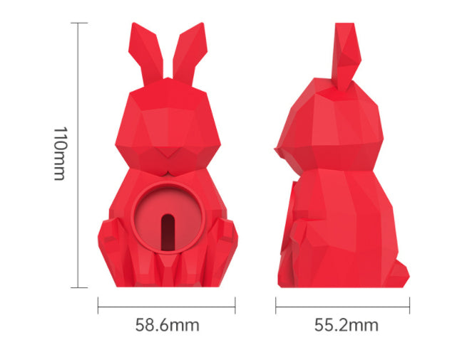 Support de chargeur de bureau en forme de lapin