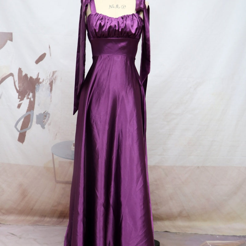 Mode Sans manches Camisole Gown Demoiselle d'honneur Robe de soirée Femmes