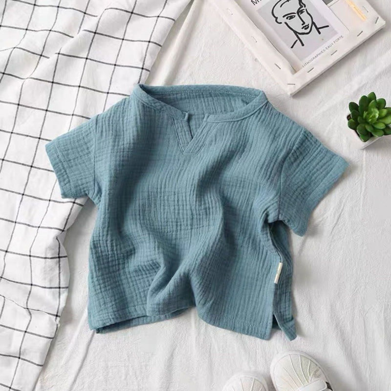 Fashion Bébés à manches courtes Blouse enfants