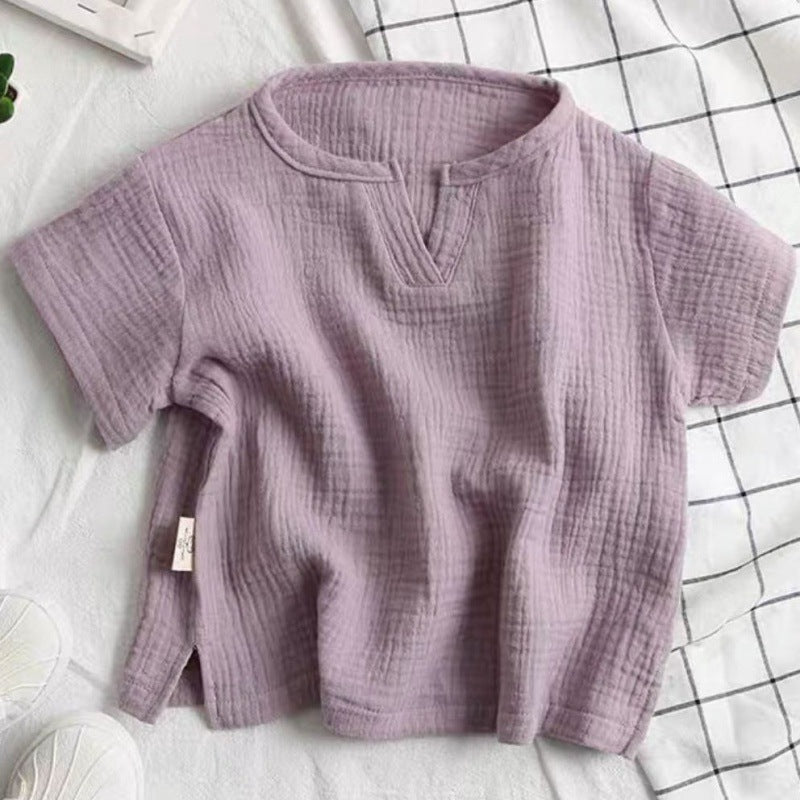 Fashion Bébés à manches courtes Blouse enfants
