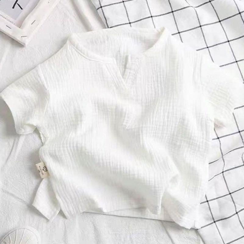 Fashion Bébés à manches courtes Blouse enfants