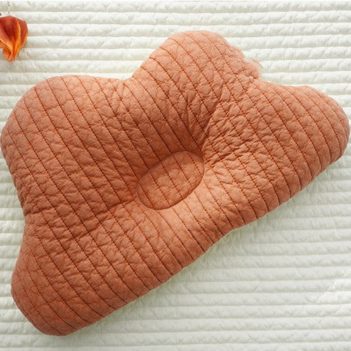 Coton Shaping Respirant Oreiller Anti-déviation Tête Bébé Correction