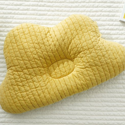 Coton Shaping Respirant Oreiller Anti-déviation Tête Bébé Correction