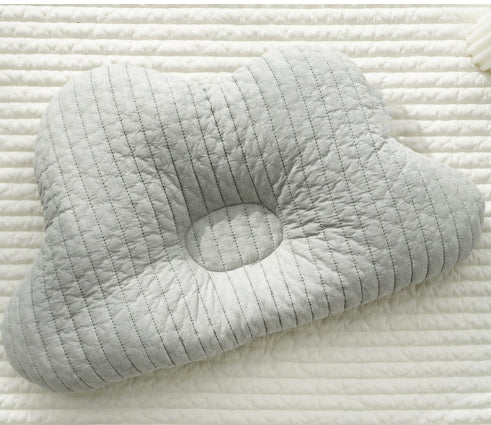 Coton Shaping Respirant Oreiller Anti-déviation Tête Bébé Correction