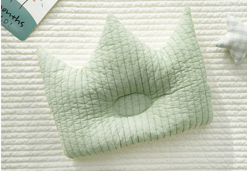 Coton Shaping Respirant Oreiller Anti-déviation Tête Bébé Correction