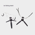 Double-headed folding ice fishing bracket Fishing tackle
