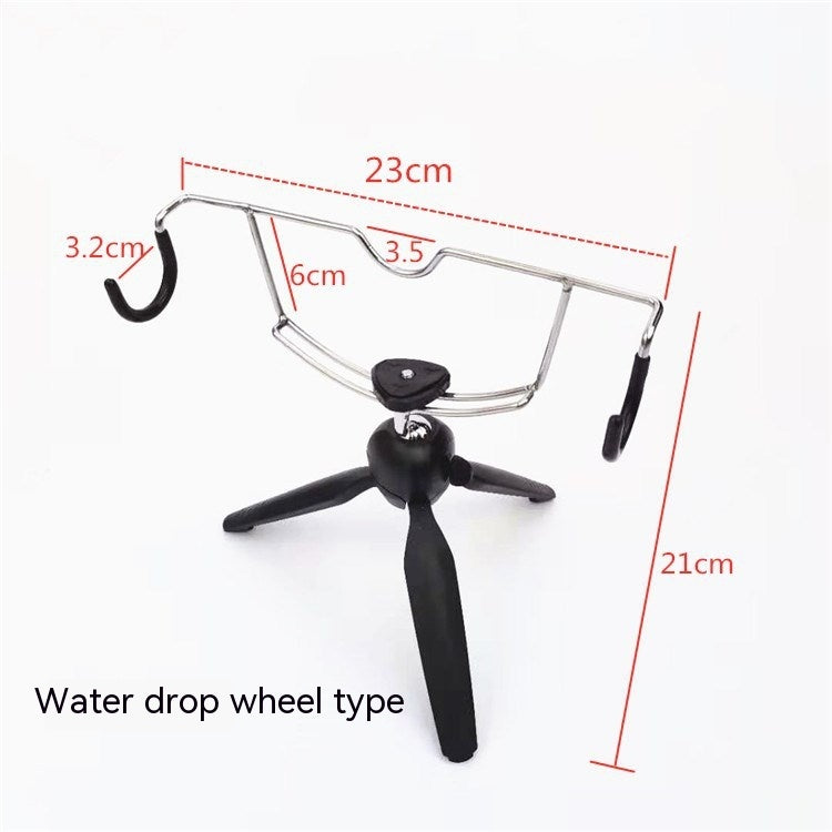Double-headed folding ice fishing bracket Fishing tackle