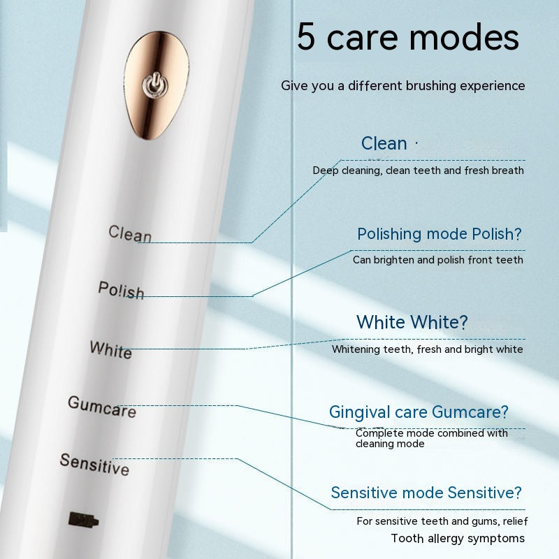 Brosse à dents souple Irrigateur oral rechargeable
