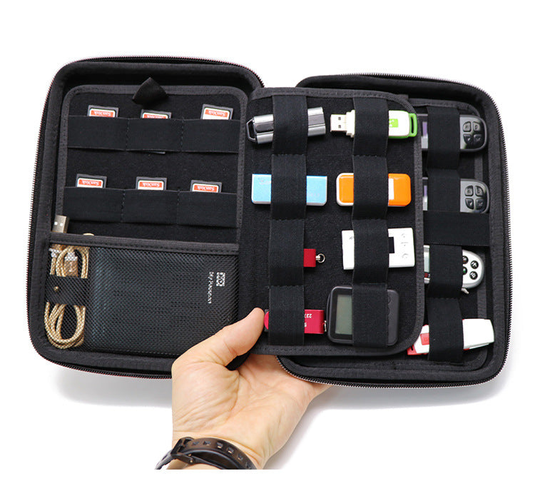 Grande capacité U Shield Scrambler Pack carte bancaire SD carte encryptage Lock sac de stockage