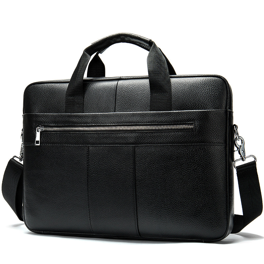 Porte-monnaie en cuir pour hommes Sac pour hommes de première couche Portable