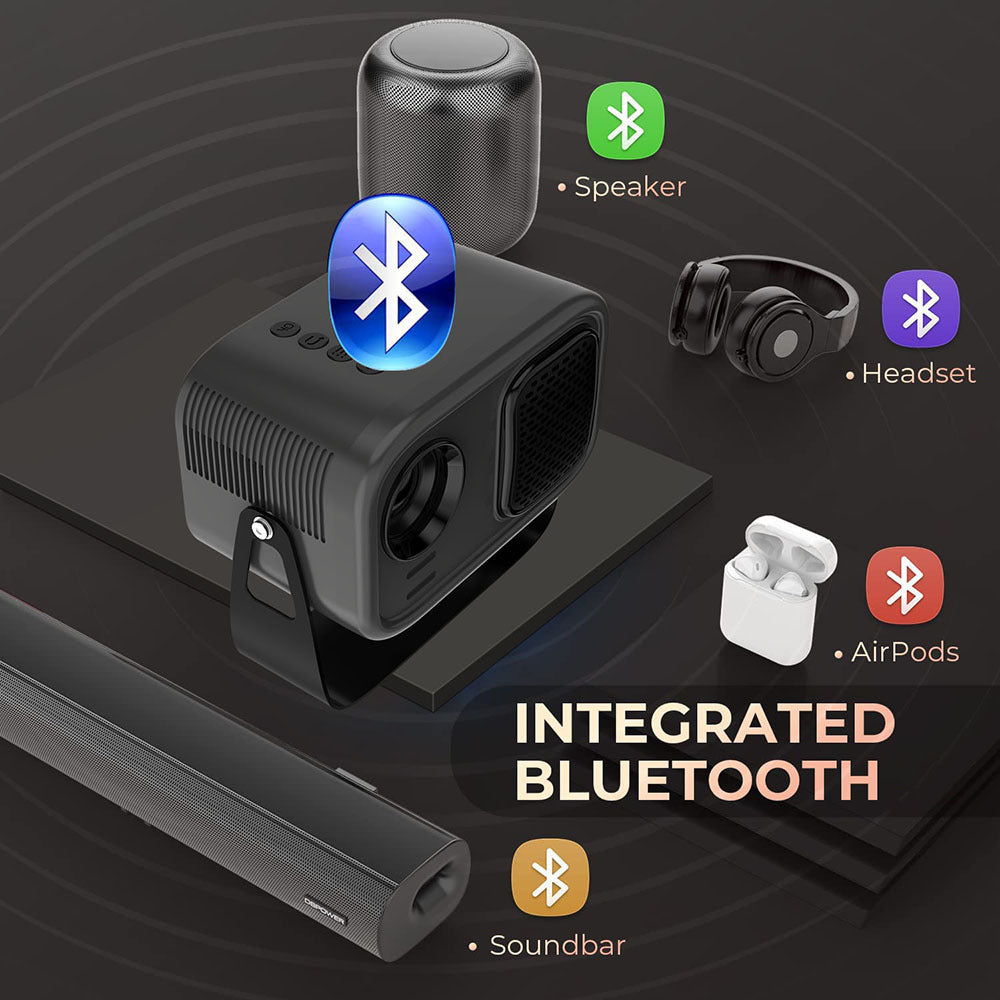 Accueil Bureau HD Smart Portable Projecteur
