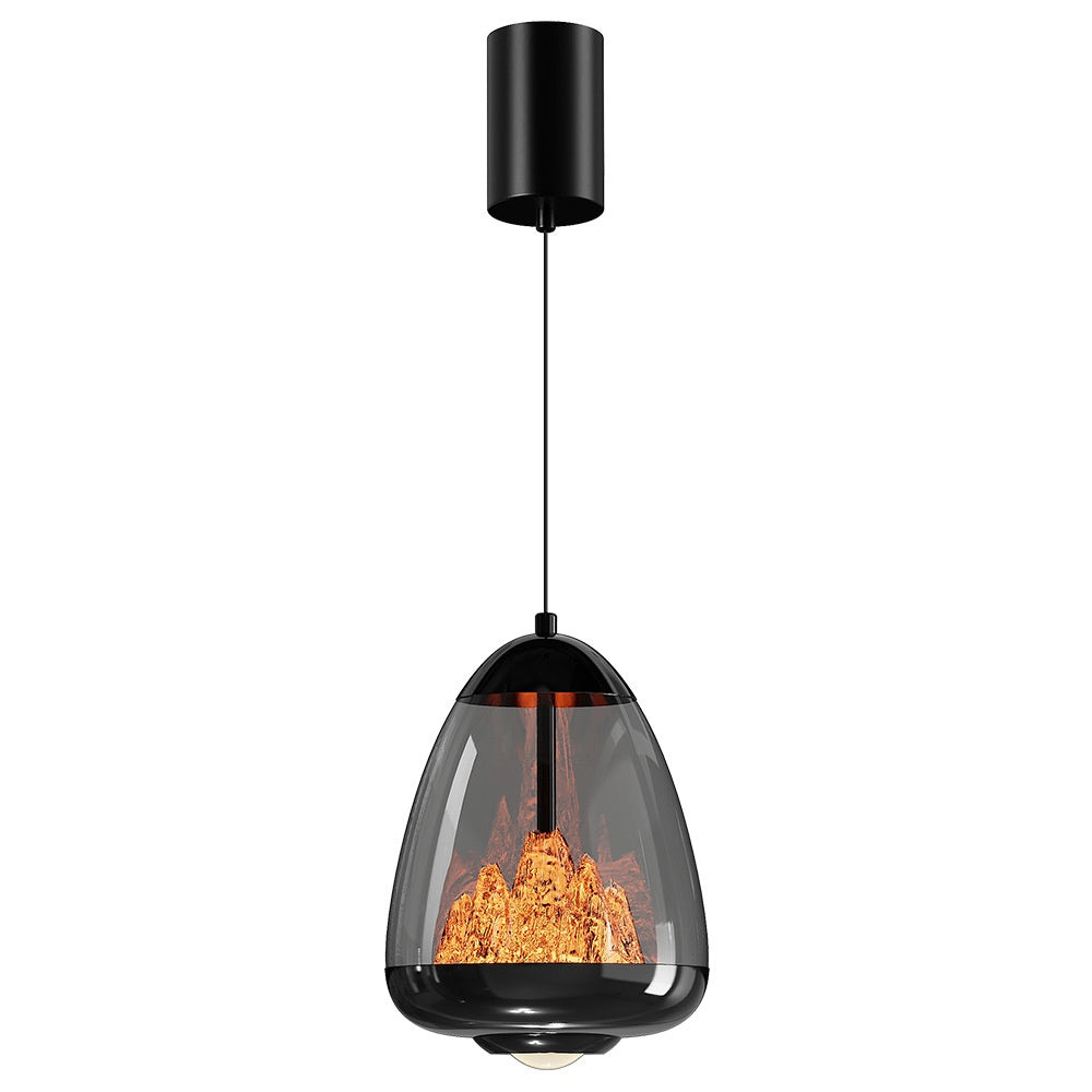 Lampe mini pendentif réglable à la main côté lit léger