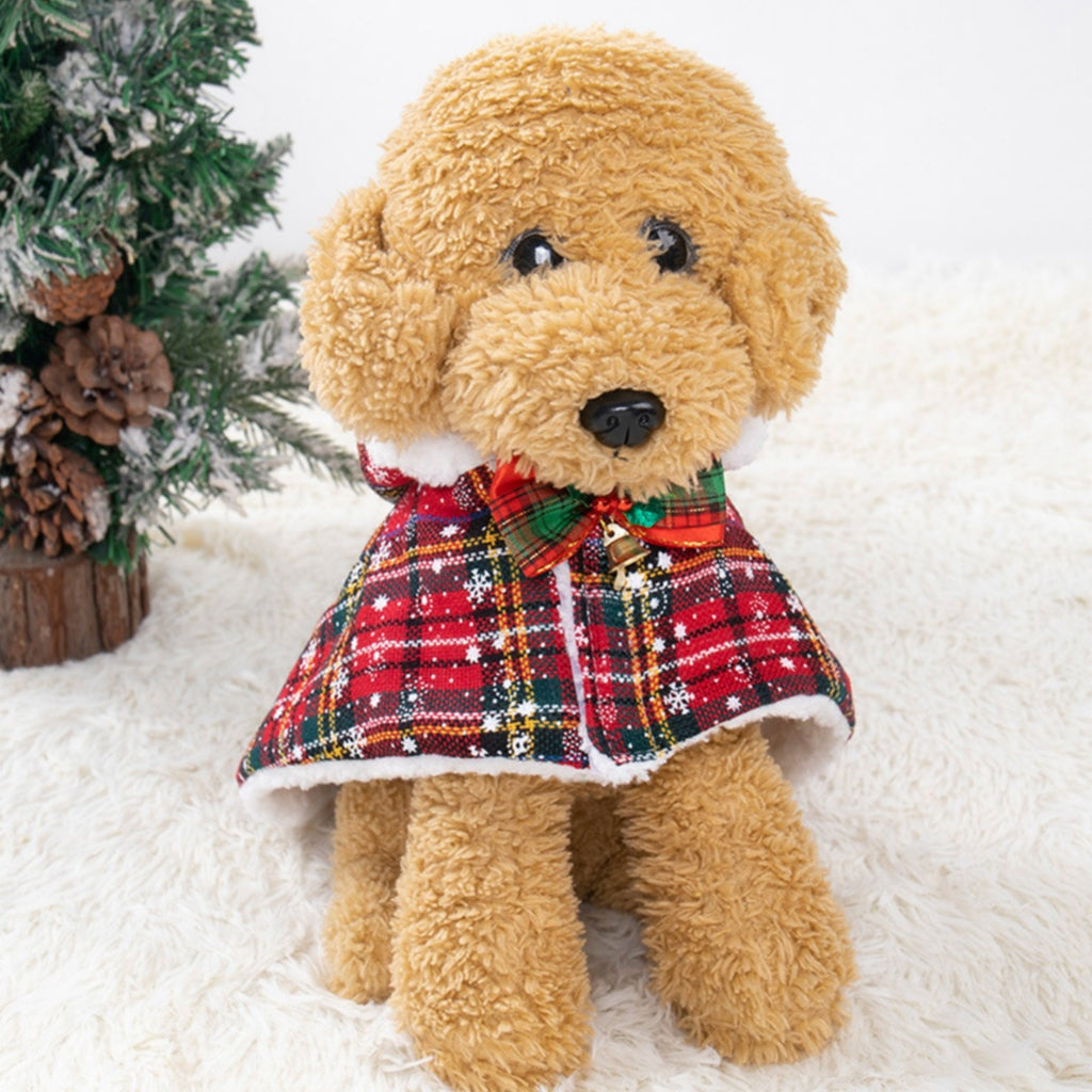 Chat de Noël Cape Hat Plush Châle