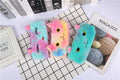 Laser couleur chat peluche crayon cas étudiant papeterie sac