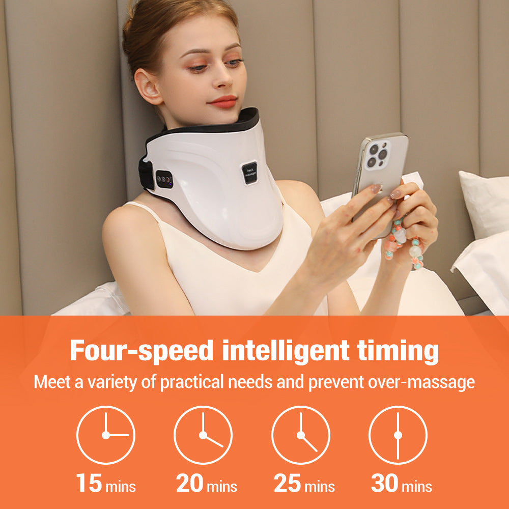 Instrument de massage à la pression d'air fixe de compression électrique de collier de compression