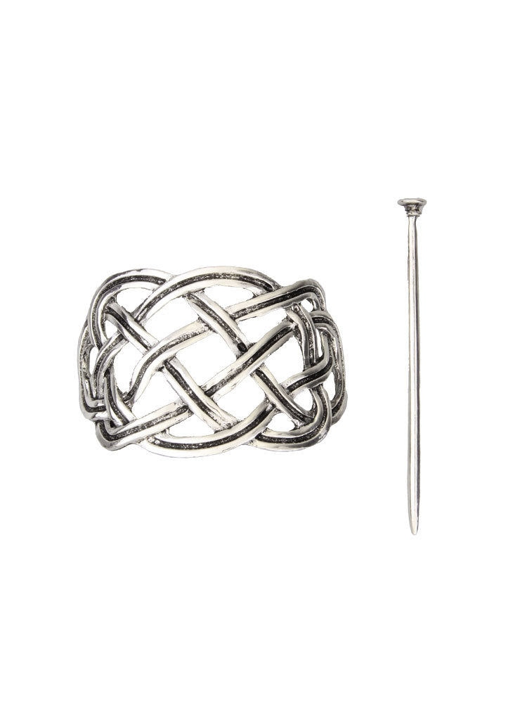 Celtic Norwegian Vintage Metal Woven épingle à cheveux