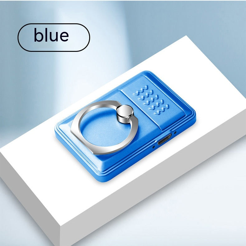 Multifonctionnel Portable Bleu et Blanc Porte-Téléphone Porcelaine Cigarette Lighter