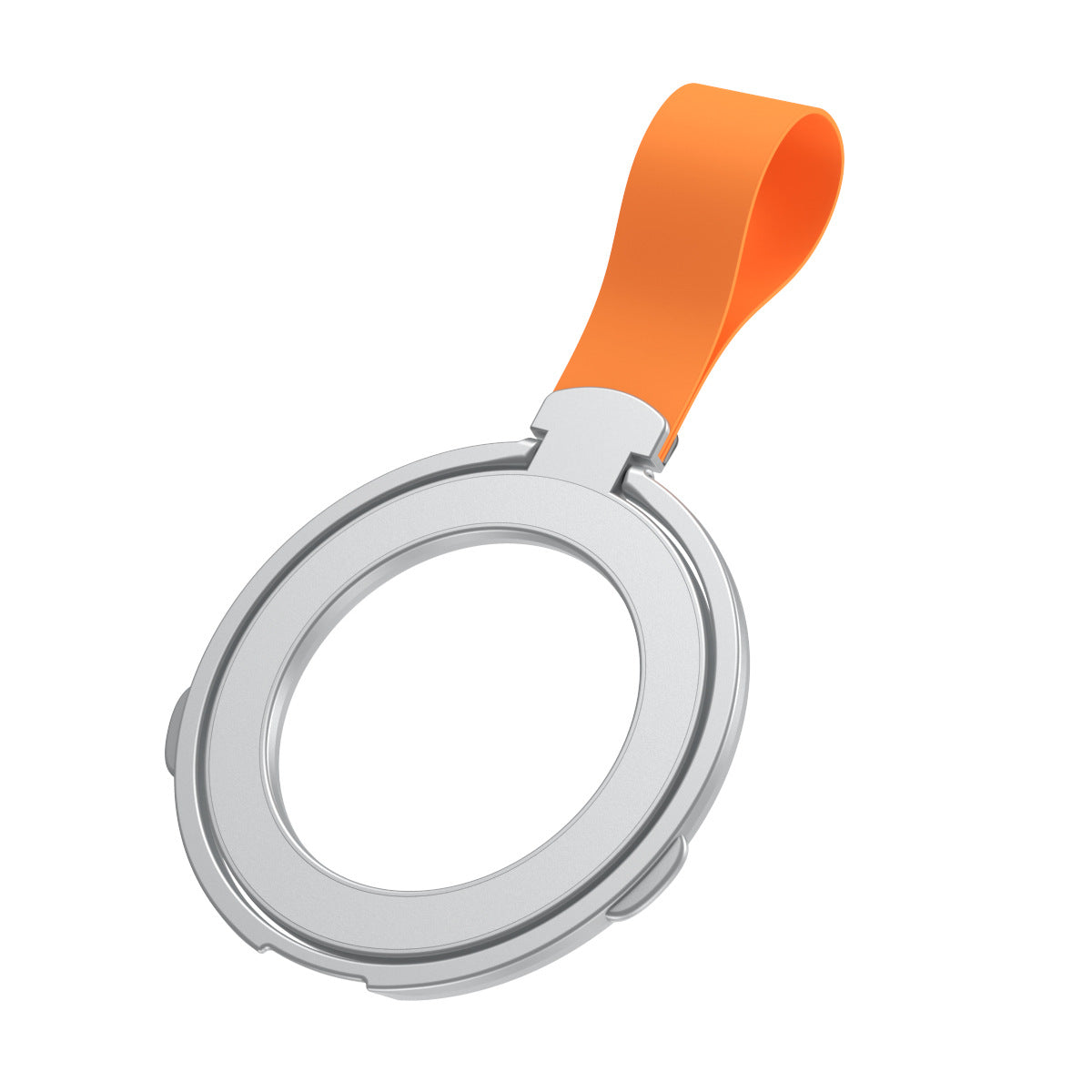 Bracket à anneaux à fixation magnétique Creative Silicone Lanyard Type
