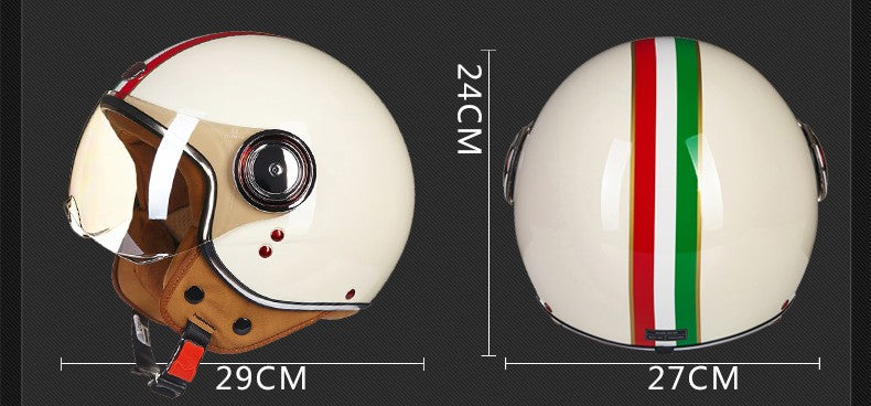 Casque de vélo électrique de moto Scrambling hommes et femmes