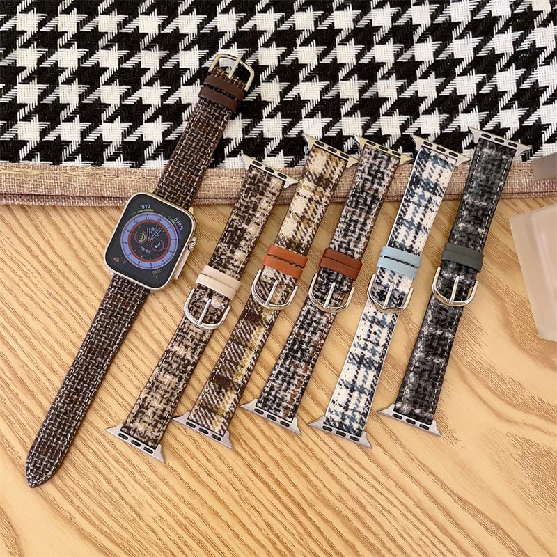 Bande de montre intelligente Woolen d'hiver
