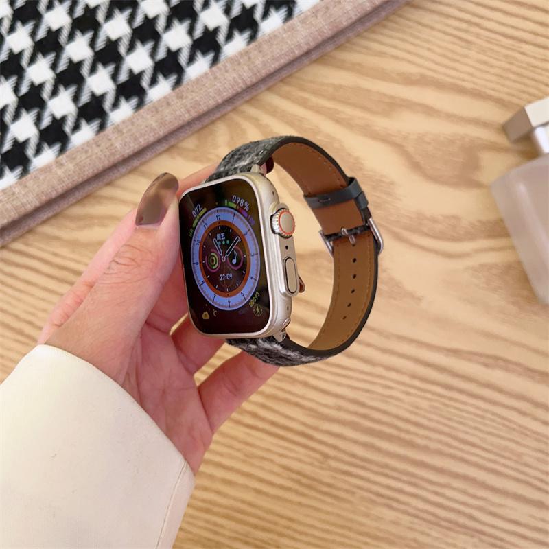 Bande de montre intelligente Woolen d'hiver