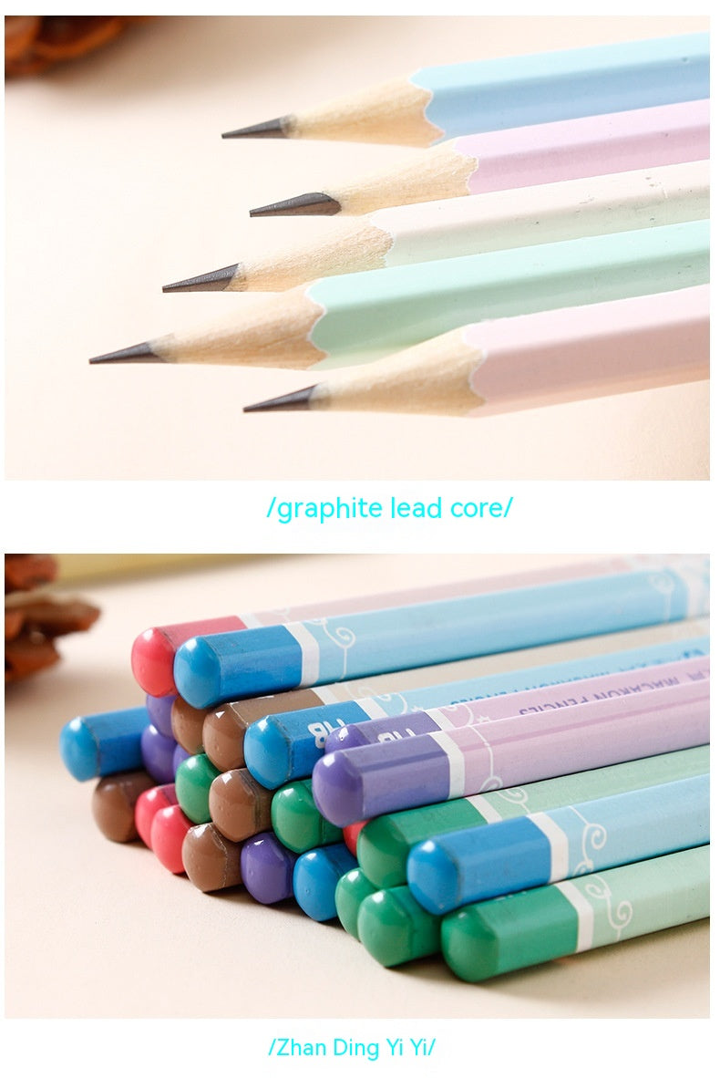 Crayon de transfert thermique haut de gamme Basswood Crayon à six angles