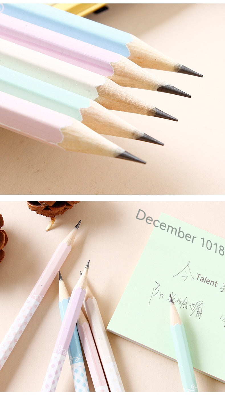 Crayon de transfert thermique haut de gamme Basswood Crayon à six angles