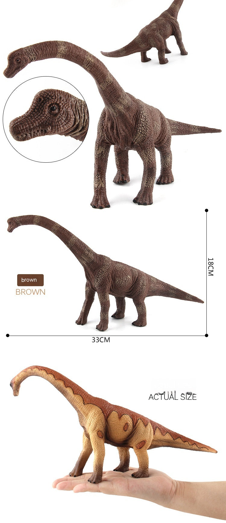 Jouet classique Jurassic modèle dinosaure