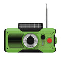 Radio à main multifonctionnelle d'urgence avec lampe de poche lumière de lecture