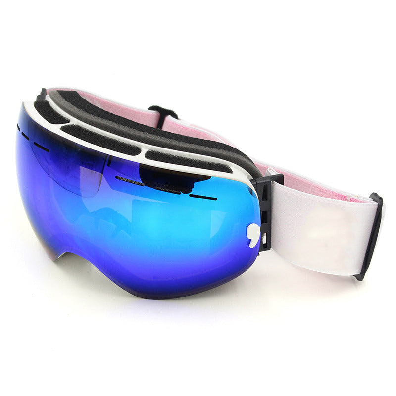 Double couche anti brouillard miroir de ski