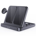 Support de bureau pliable pour chargeur sans fil trois en un