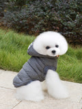 Vêtements Teddy pour animaux de compagnie Vêtements rembourrés en coton à deux pattes