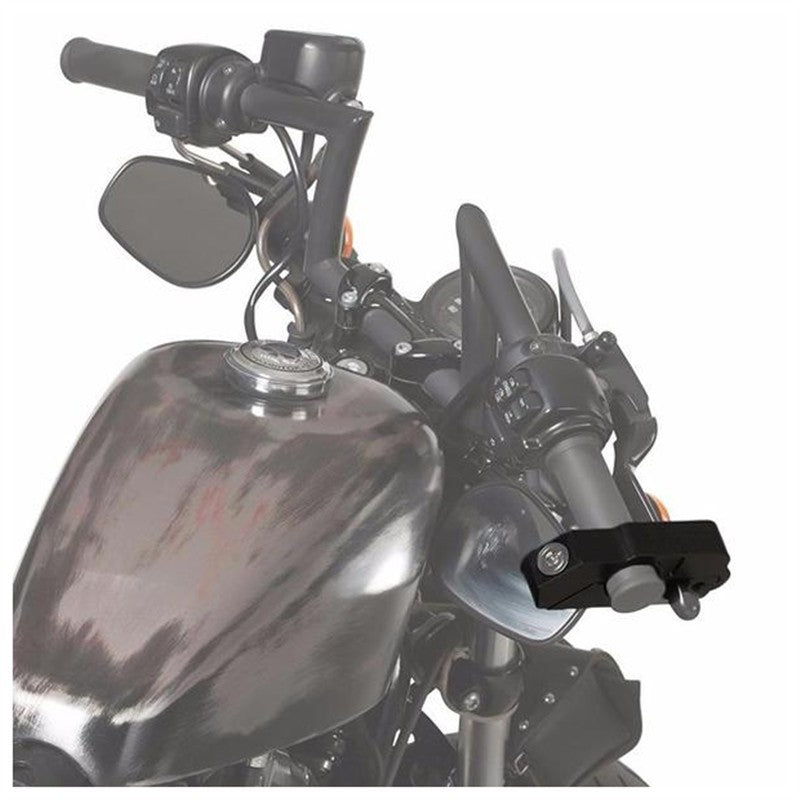 Verrouillage du guidon de la moto
